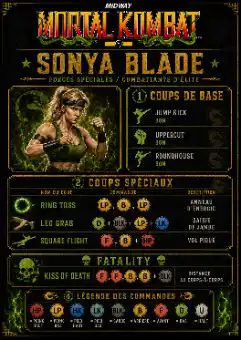 MK Arcade-SONYA BLADE-