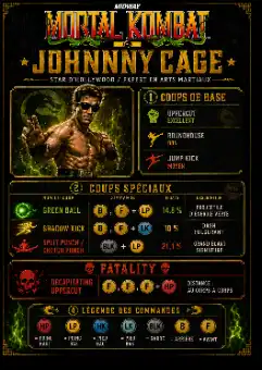 MK Arcade-Johny Cage-