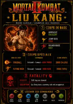 MK 2 Arcade -LIU KANG-